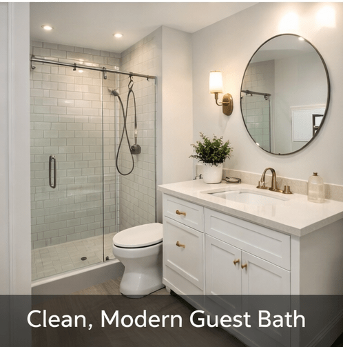 Bathroom remodel project